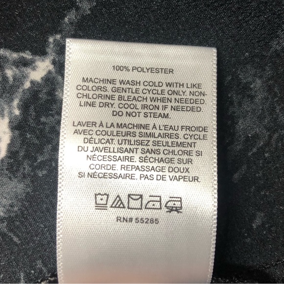 Express  🅝🅦🅞🅣 Black Marble Desing Size XXS - Picture 5 of 8